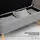 Homcom Sitzbank mit Stauraum scandinavia Polyester Holz Grau