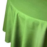 Homescapes Tischdecke rund 180 cm Limette