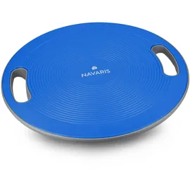 Navaris Balance Board mit Griff - Therapie Kreisel Wackelbrett - Fitness Reha Balance Kraft Training - Sport Board Disc Ø 40cm - Wippbrett Therapiekreisel