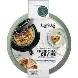 LéKué Lekué LEKUE Silikonform Ø20 cm grün 113455 8420460018421 - Grün