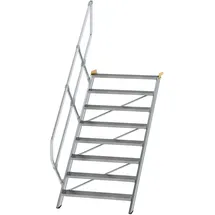 Günzburger MUNK Aluminium-Treppe Stufen 45° 8 Stufen