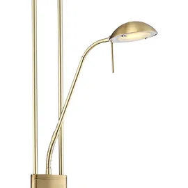 GLOBO Leonas 2-flg. messing/satin 59040