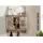 Massivmoebel24 Wandgarderobe Mango 90 x 30 x 75 cm Beige