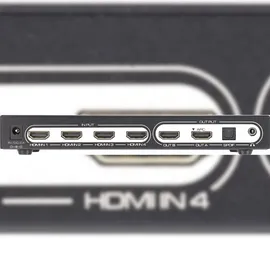 SpeaKa Professional 6 Port HDMI-Matrix-Switch mit Picture in Picture-Funktion, mit Fernbedienung UHD 4K @ 60 Hz