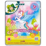 Jolly X-BIG CANDYCOLOURS Buntstifte farbsortiert, 12 St.