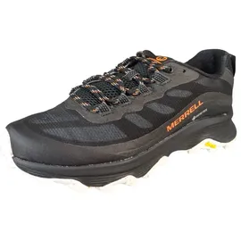 Merrell Herren Gore-Tex Mit Vibram Sohle Wanderschuhe Moab Speed GTX Sneaker, Schwarz, 44 - 44