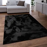 Paco Home Kunstfell Soft 380«, rechteckig, 14 mm Höhe, Langflor, Kuschelteppich - besonders weich, Uni-Farben