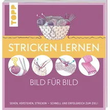 Frechverlag Stricken lernen Bild für Bild
