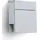 Radius Letterman VI Weiß inkl. Zeitungsfach