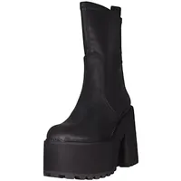 Buffalo Damen Elegante Stiefelette Killah Sock Boot 1622376 Schwarz ... 41