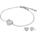 Michael Kors MICHAEL Michael KORS Schmuckset LOVE Silber