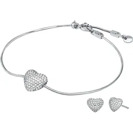 Michael Kors MICHAEL Michael KORS Schmuckset LOVE Silber