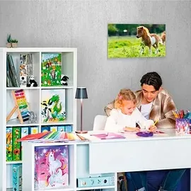 Herma Heftumschlag mit Baststruktur hellblau Kunststoff DIN A4