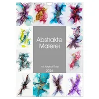 Calvendo Abstrake Malerei (Wandkalender 2026 DIN A4 hoch), CALVENDO