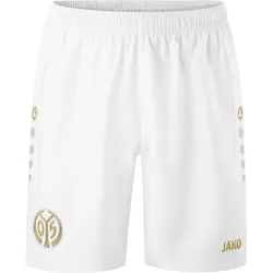JAKO Herren Fanhose Mainz 05 Short Ausweich, weiß, 4XL