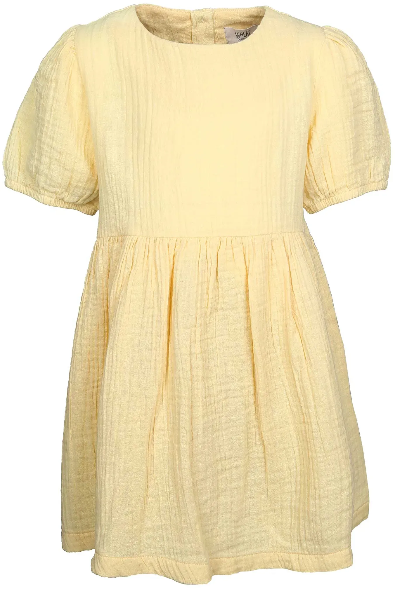 Wheat - Kurzarm-Kleid Imelda In Pale Apricot  Gr.110, 110