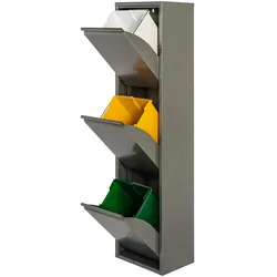 Metall-Recycling-Schrank PAT 3 in Grau