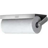 Joseph Joseph RollGrip Unterbau Küchenrollenhalter, Platzsparend, Federspannarm, Einhand-Abreißen, Für