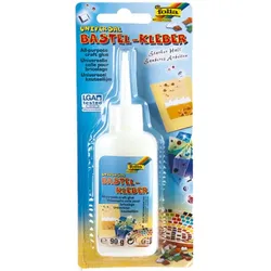folia Bastelkleber, Flasche 80 ml, transparent