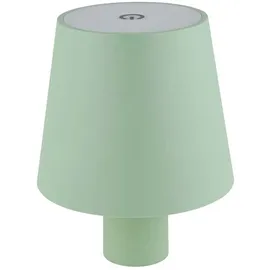 GLOBO Tischlampe Flaschenleuchte Kunststoff, Metall 10,6 x 13 cm 3W 130lm warmweiß grün