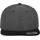 Flexfit Chambray-Suede Snapback Cap schwarz One Size