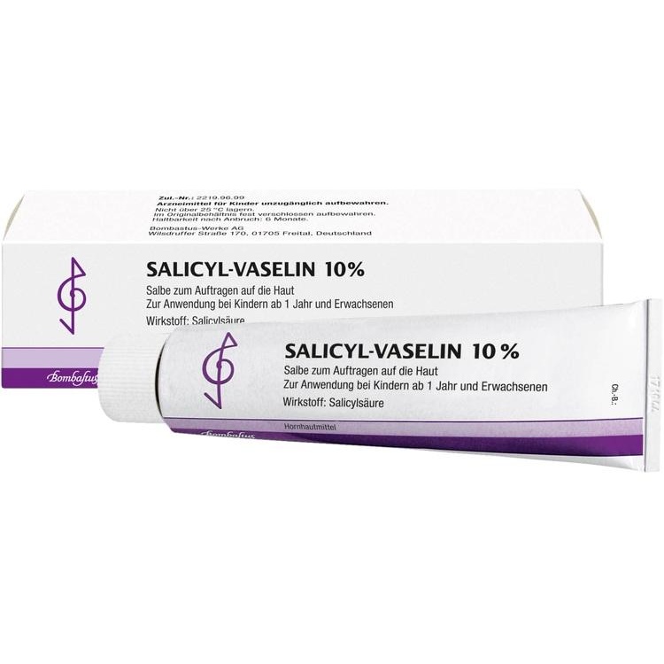 salicyl vaselin 10 100 ml salbe