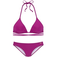 bruno banani Triangel-Bikini Damen beere Gr.38 Cup C/D