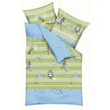 KAEPPEL Bettwäsche Robo Football kiwi