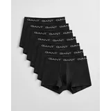 GANT Boxershorts unifarben schwarz/weiß XL 7er Pack
