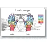 Arkana Reflexzonenmassagekarte "Hand"