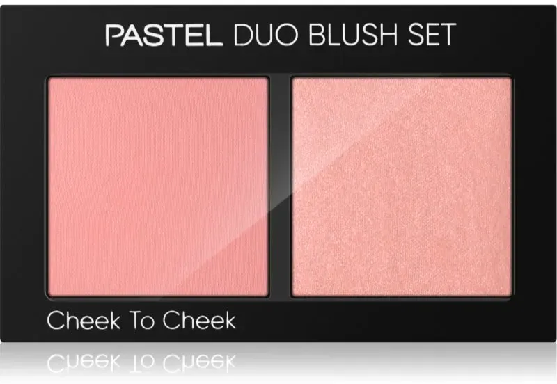 Pastel Profashion Duo Blush Set Cheek To Cheek Rouge Palette Farbton 10 Hot Pink 2x4.3 g