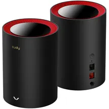 Cudy M3000 1.0, AX3000 schwarz, 2er-Pack