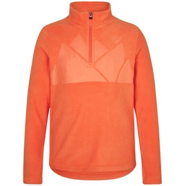 Ziener Kinder JONKI Skipullover Skirolli Funktions-Shirt | atmungsaktiv Fleece warm, burnt orange, 164