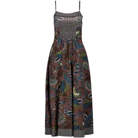 Zero Maxikleid Braun/Petrol 44