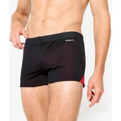 Badehose Boxer Herren - Frein 900 schwarz/rot rauchschwarz|ROT DE 44 / FR 38