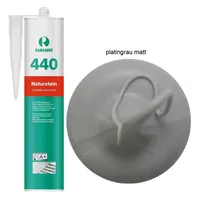 Ramsauer Dichtstoff Ramsauer 440 Naturstein Silikon Dichtstoff 310ml Kartusche,