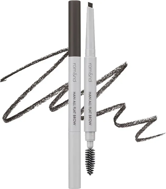 rom&nd HAN ALL FLAT BROW c1 Klassisches Grau