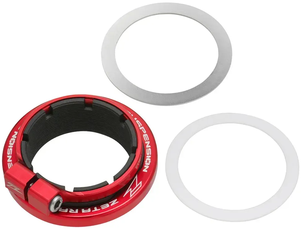 Zeta Showa50a Druckstufenverstellung Des Hinteren Stoßdämpfers - Red - One Size