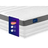 Traumnacht Premium 7-Zonen 500er Tonnentaschenfederkernmatratze, Härtegrad 2 (H2), 90 x 200 cm, Öko-Tex Zertifiziert, produziert nach deutschem Qualitätsstandard