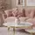 lookway Couchtisch CIRI Glass 2in1 CHROME gold