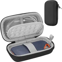 Procase Schutzhülle für SanDisk Externe Pro Portable SDSSDE80, SanDisk Externe Pro Portable SSD V2 SDSSDE81, tragbare Externe SSD & WD, stoßfest