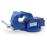 CCLIFE Feststehend Schraubstock 100/125/150 mm für Werkbank Werkbankschraubstock Parallelschraubstock, Modell:100mm