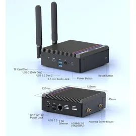 MINIX Mini-PC Z150-Aero 3,6 GHz 16 GB RAM 512 GB SSD Intel UHD Graphics Win 11