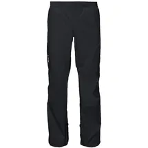 Vaude Drop II Regenhose Herren normal black uni M