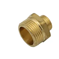 GENERAL FITTINGS - Messing Reduziernippel 1' auf 3/4 Zoll