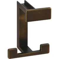 Siro Huthaken Doradus - Messing schwarz gebürstet