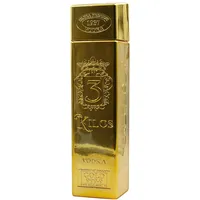 3 Kilos Vodka Gold 999.9 40% Vol. 1l