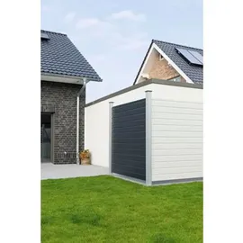 OSMO Aluminium Sichtschutz 180 x 179 cm Grau