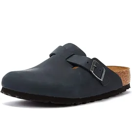 Birkenstock Boston Nubukleder geölt schwarz 42