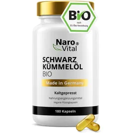 NaroVital Bio Schwarzkümmelöl Kapseln 180 St.